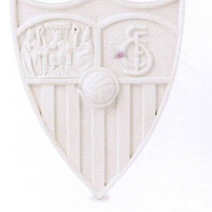 Pergamino escudo del Sevilla pequeño