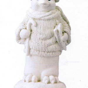 Pingüino con sombrero 16 cm