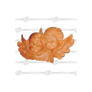 Cabeza de 2 ángeles medianos 35 x 24 cm