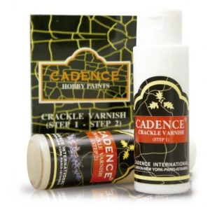 Craquelador - Barniz 2 pasos CADENCE, 70 + 70 ml.