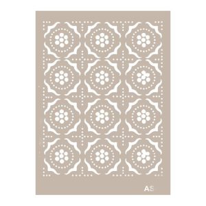 Stencil BALDOSAS PUNTOS