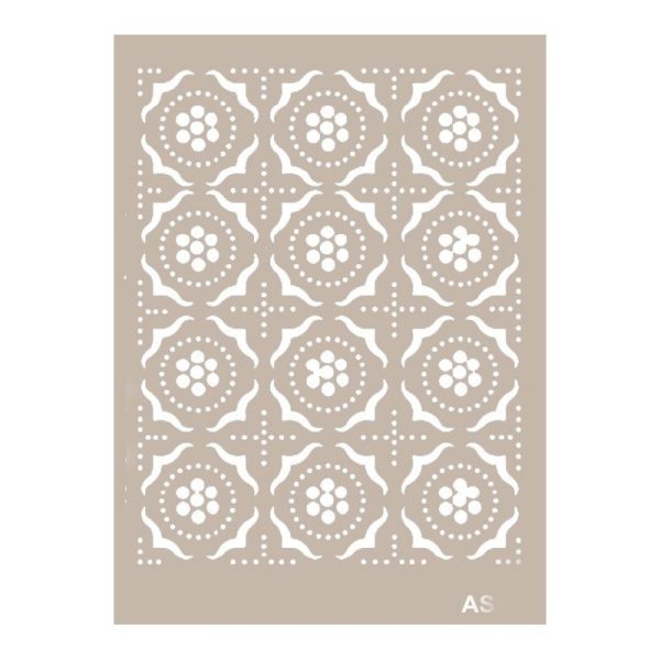 Stencil BALDOSAS PUNTOS