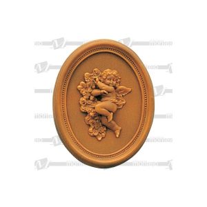 Plafón ángel cestaño