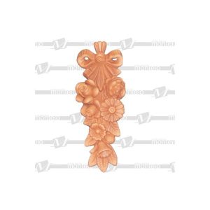 Lazo de flores diversas 36 x 14 cm
