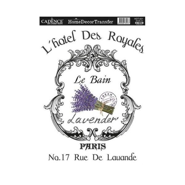 Transfer CADENCE HOME-DECOR Hotel del Royales