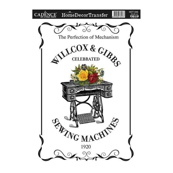 Transfer CADENCE HOME-DECOR Sewing Machine