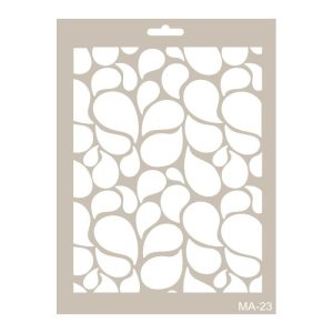 Stencil Mix Media GOTAS