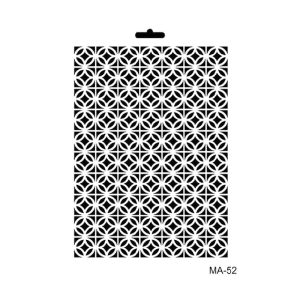 Stencil Mix Media FONDO BALDOSAº