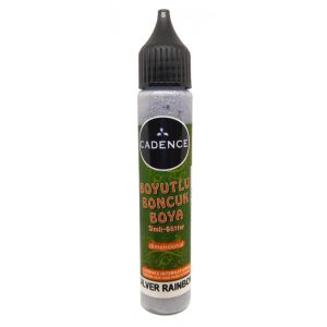 Pintura Dimensional GLITTER plata Medio