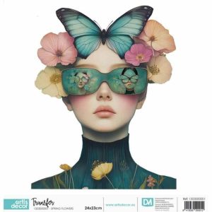 Transfer DTF textil 25x30cm. Spring Portrait 2 Artis Decor