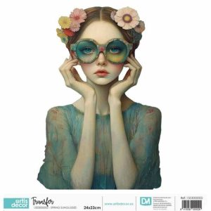 Transfer DTF textil 25x30cm. Spring Portrait 2 Artis Decor