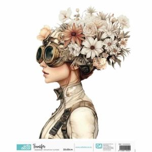 Transfer DTF textil 25x30cm. Spring Portrait 2 Artis Decor